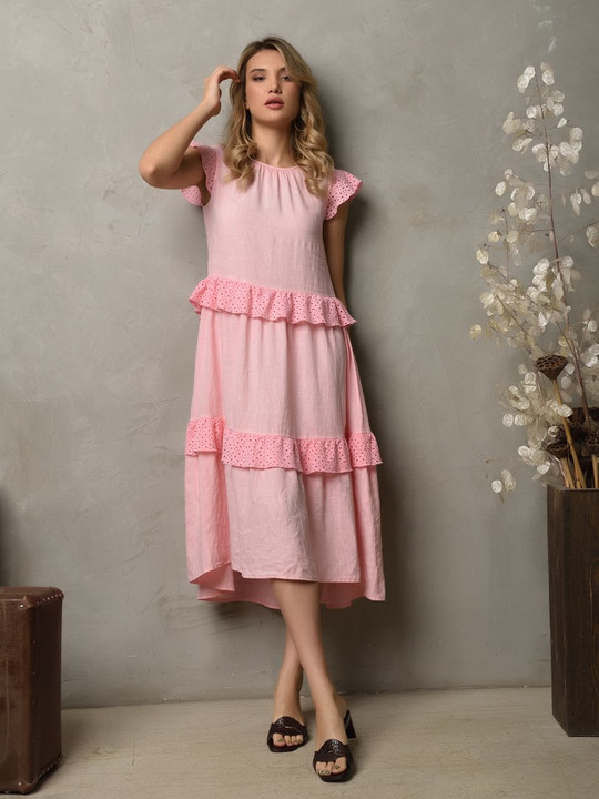 Платье НИМФЕЯ 03060Q розовый
